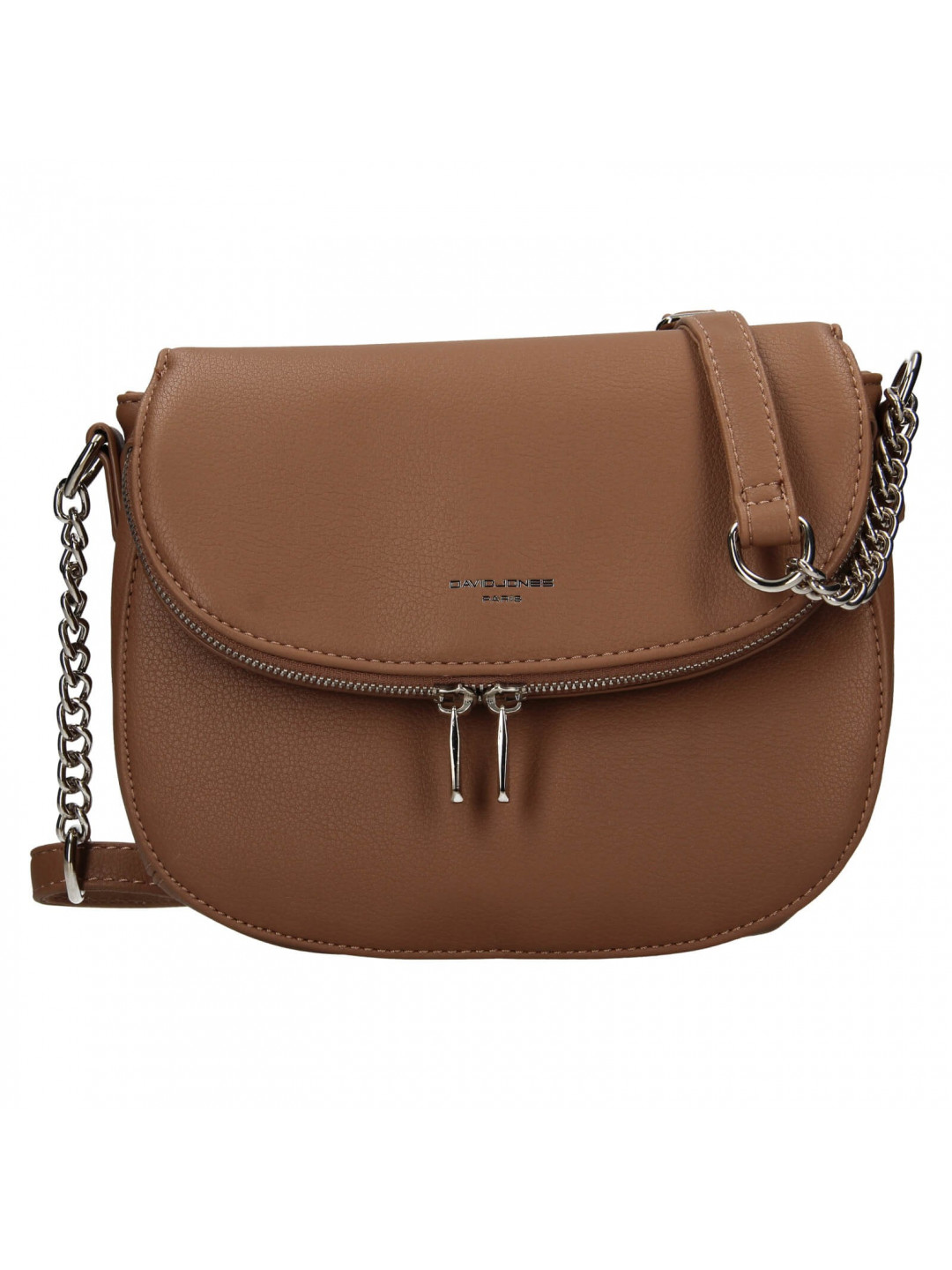 Dámská crossbody kabelka David Jones Daelas – koňak